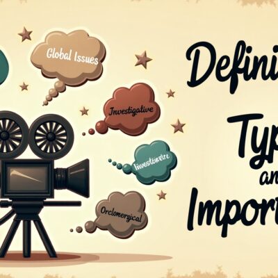 What Is a Documentary Film? Definition, Types, and Importance