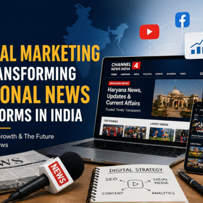 Digital marketing transforming Indian news platforms